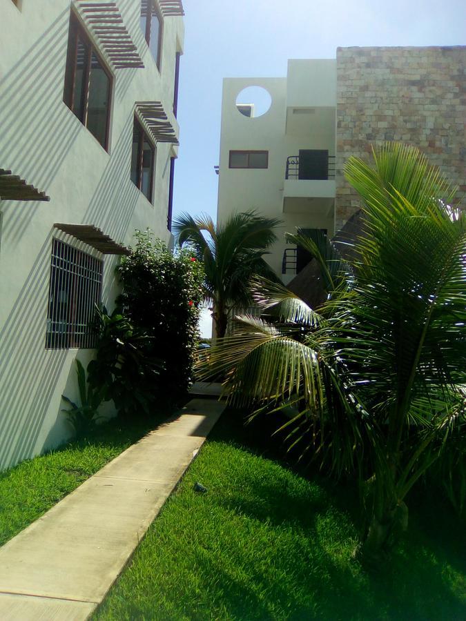 Penthouse With Roof Terrace - Costa Maya Lägenhet Mahahual Exteriör bild