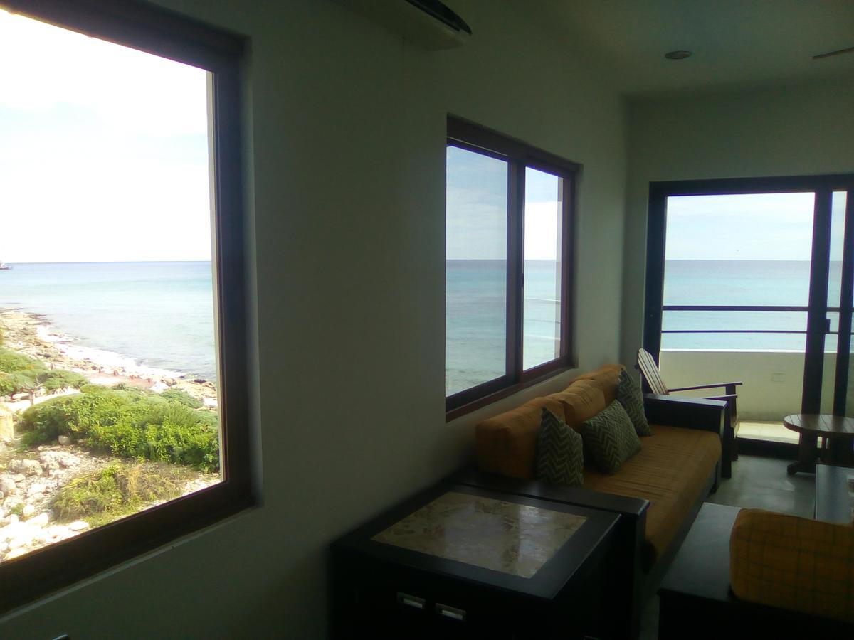 Penthouse With Roof Terrace - Costa Maya Lägenhet Mahahual Exteriör bild