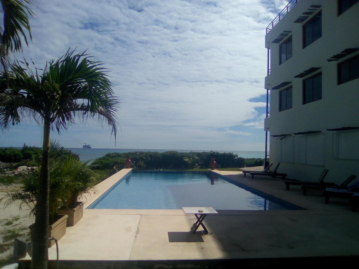 Penthouse With Roof Terrace - Costa Maya Lägenhet Mahahual Exteriör bild