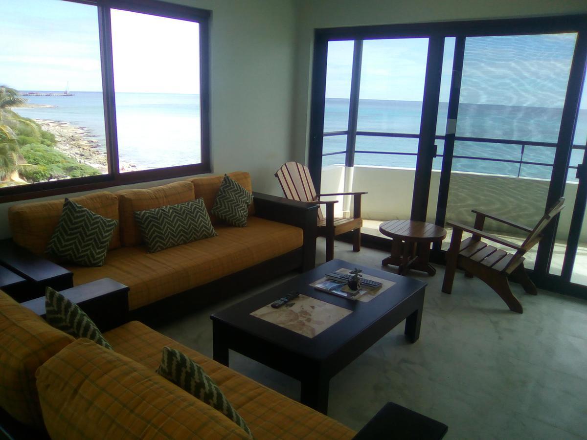 Penthouse With Roof Terrace - Costa Maya Lägenhet Mahahual Exteriör bild