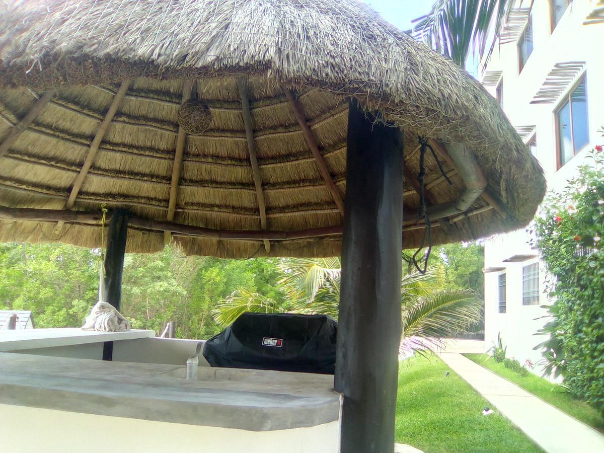 Penthouse With Roof Terrace - Costa Maya Lägenhet Mahahual Exteriör bild